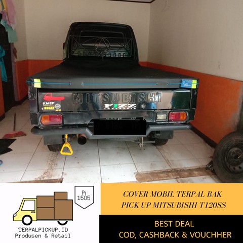 Terpal Cover Mobil Bak Pick Up Variasi Aksesoris Pickup Mitsubishi T120SS