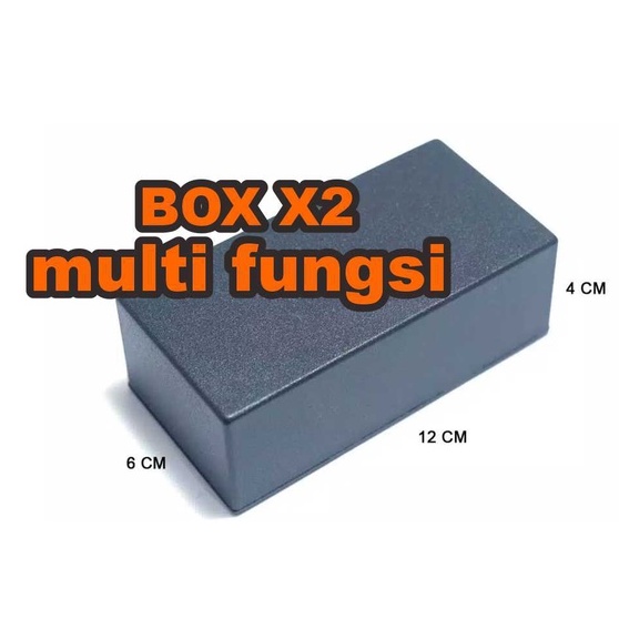 Box X2 box hitam