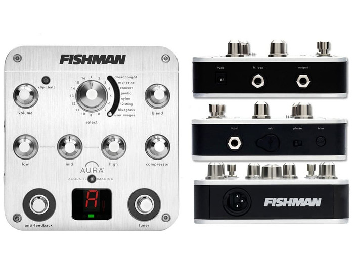 良品】FISHMAN アウラスペクトラムDI アコースティックDIプリアンプ ...