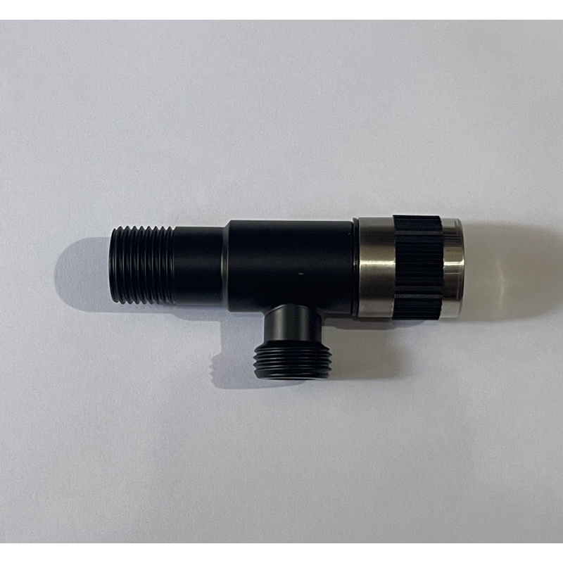 Stop kran jet shower closet stainless full hitam Bracio