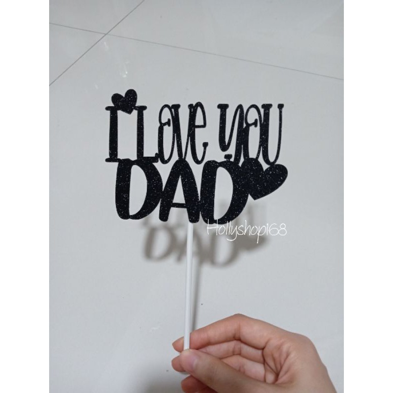 Cake Topper Best Dad Ever