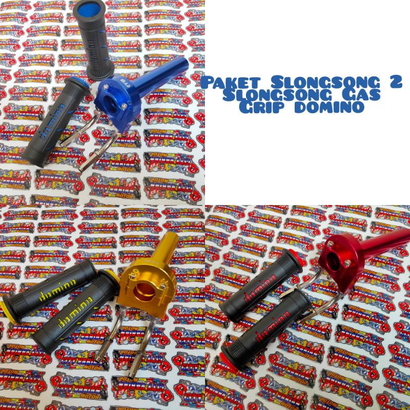 Paket Slongsong Gas Spontan KTC Full Cnc Plus 2 L Gas Grip Gas Spontan active 2 Kebal