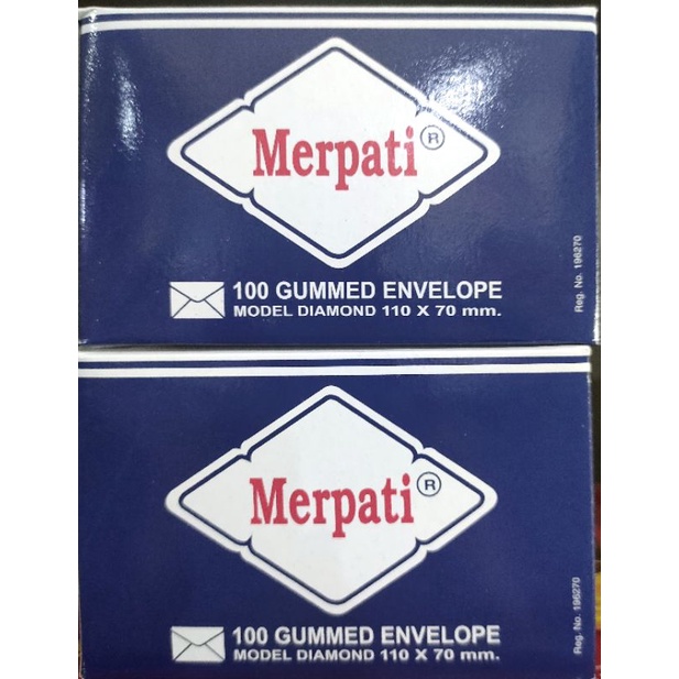 Jual Amplop Merpati Ukuran X Mm Model Diamond Gr Shopee