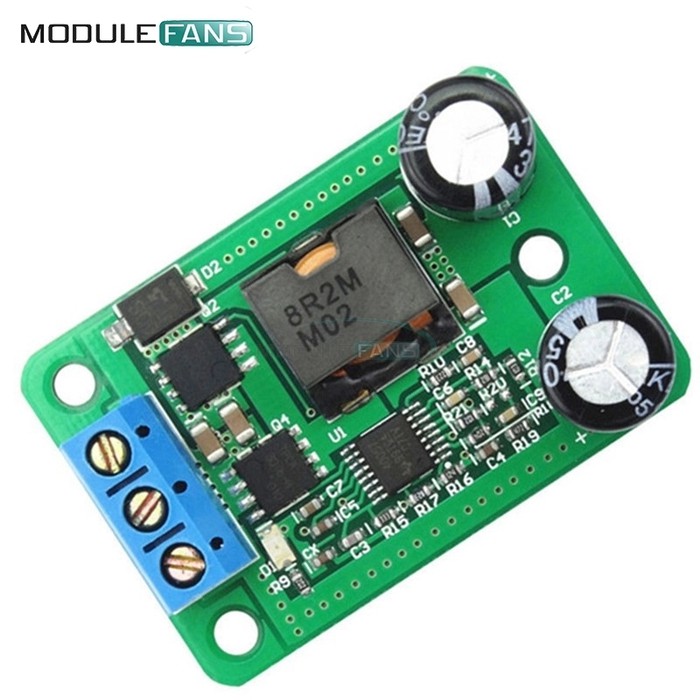 5V 5A dari 12-24V DC Stepdown Buck Converter Power Supply 5V 5 Ampere .