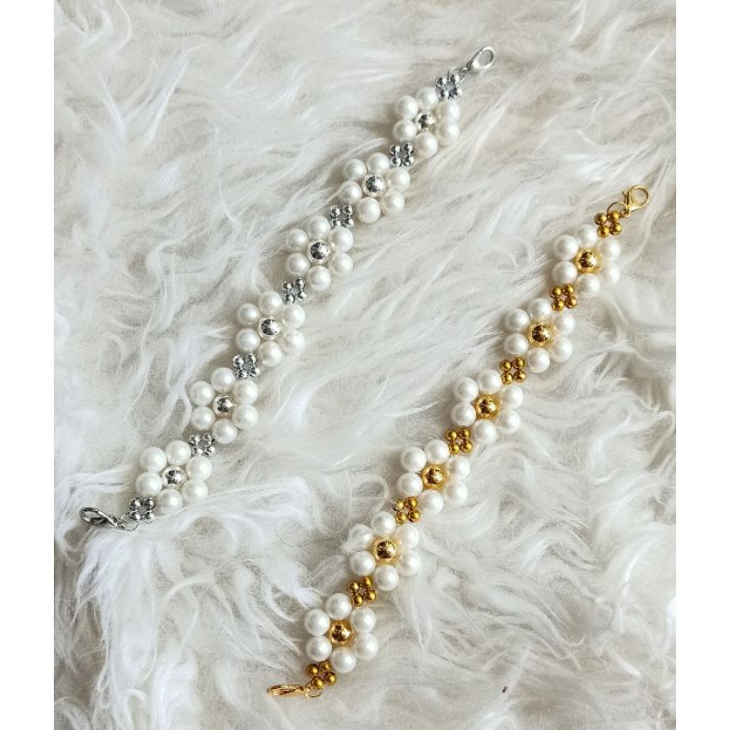 Konektor Masker Hijab Pengait Extention Strap Mask Mutiara Daisy Cantik Mewah