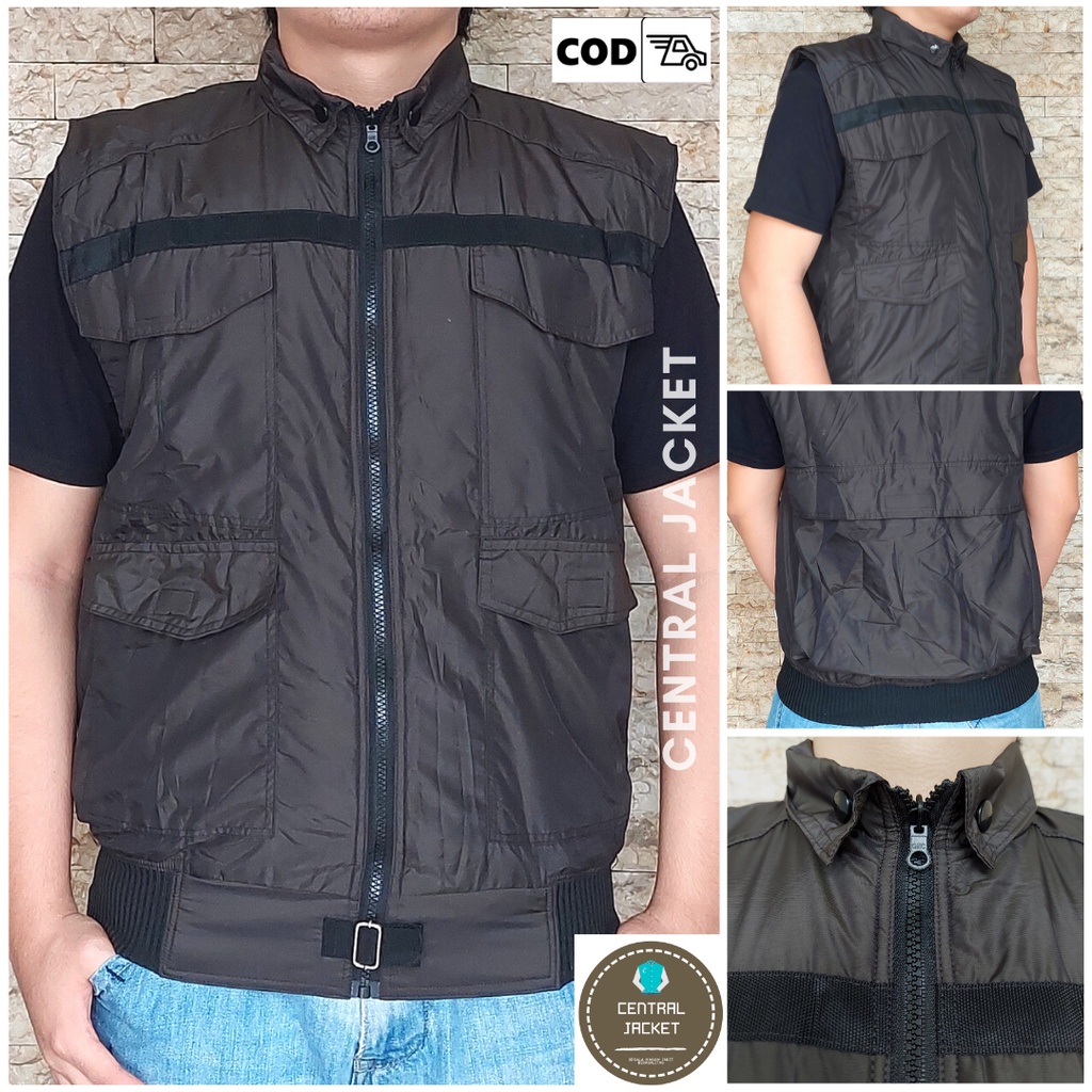 ROMPI PRIA OUTDOOR / JAKET ROMPI LAPANGAN RIB/ ROMPI MOTOR TRAVELING - CENTRAL JACKET