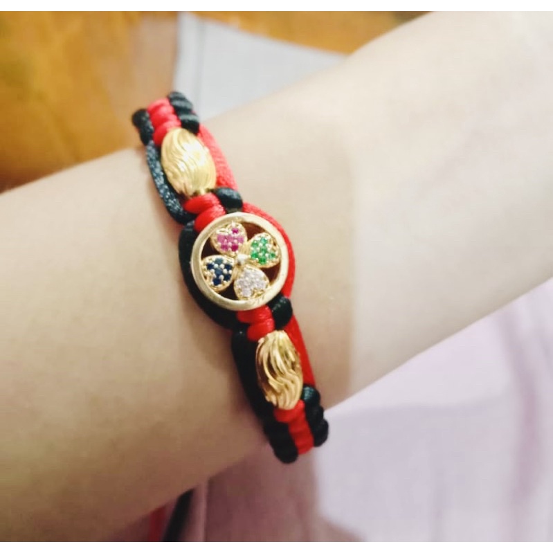 gelang wanita //gelang rajut tali //gelang pengganti emas