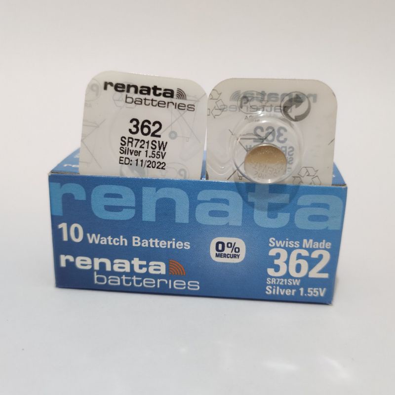 BATERAI JAM TANGAN RENATA 362 SR721SW SR 721 SW ORIGINAL BATRE