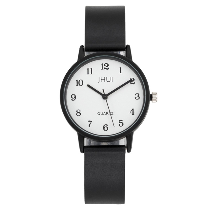 MARKAS - J184 Jam Tangan Analog Watch Casual Korean Fashion Wanita Import-Hitam