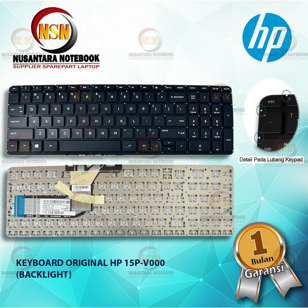 Keyboard Original Laptop HP PAV 15-P V000 Backlight