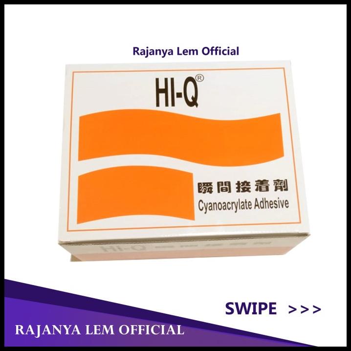 Lem Korea Hi Q / Lem Hi-Q / Lem Serbaguna / Lem Besi Isi 50 Pcs