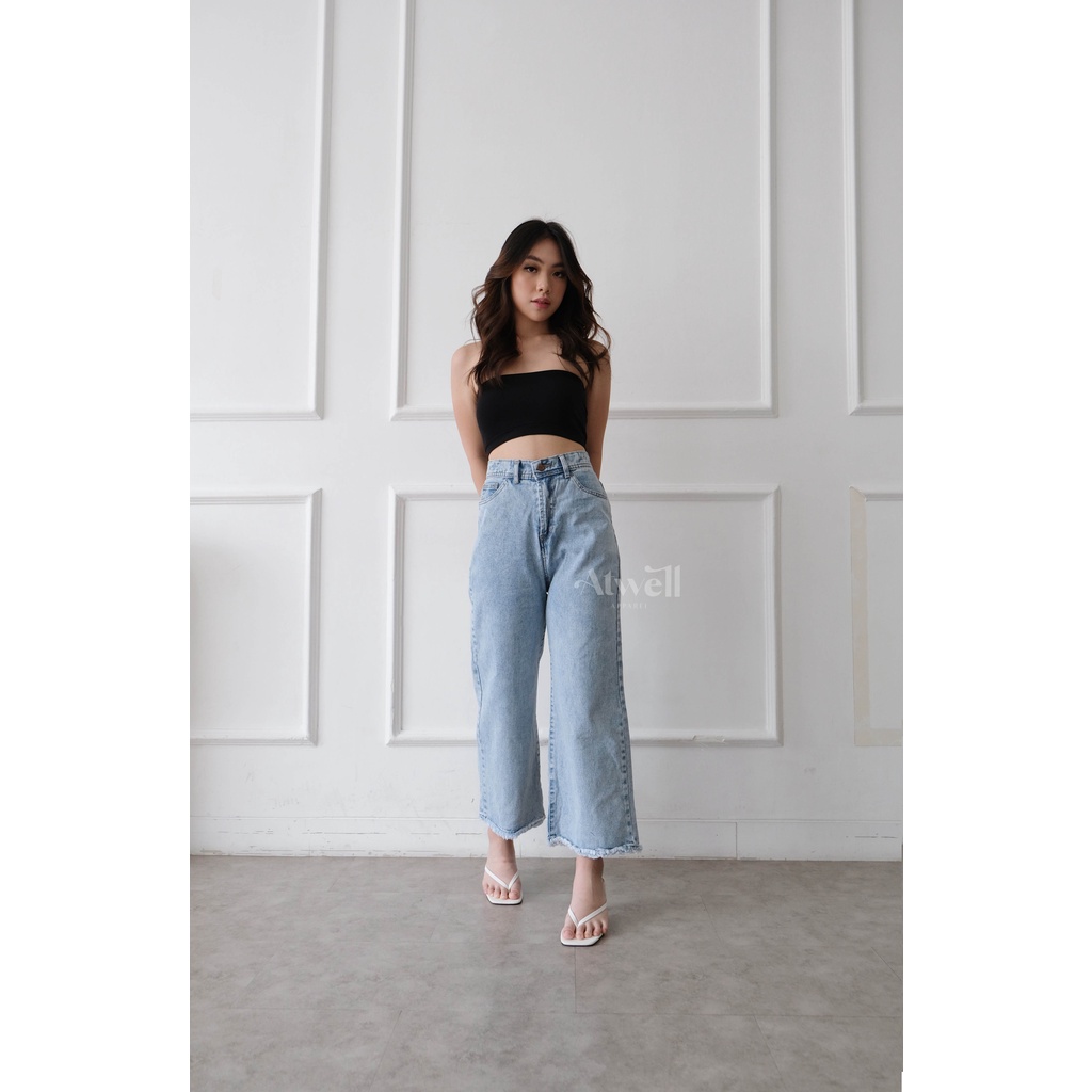 Avery Denim Jeans Culotte