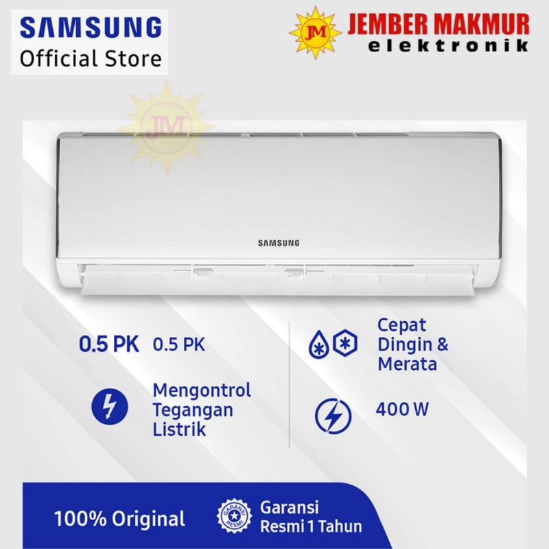 Samsung AR05NRFLDWKNSE AC Split  Standard 0.5PK 400 WATT