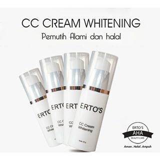PRODUK LARIS CC CREAM PELEMBAB WAJAH|CC CREAM ERTOS|BPOM|ORIGINAL 100% F88E TERLARIS