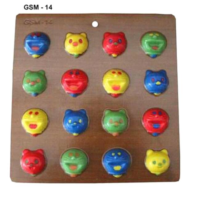Cetakan coklat karakter doraemon dorami