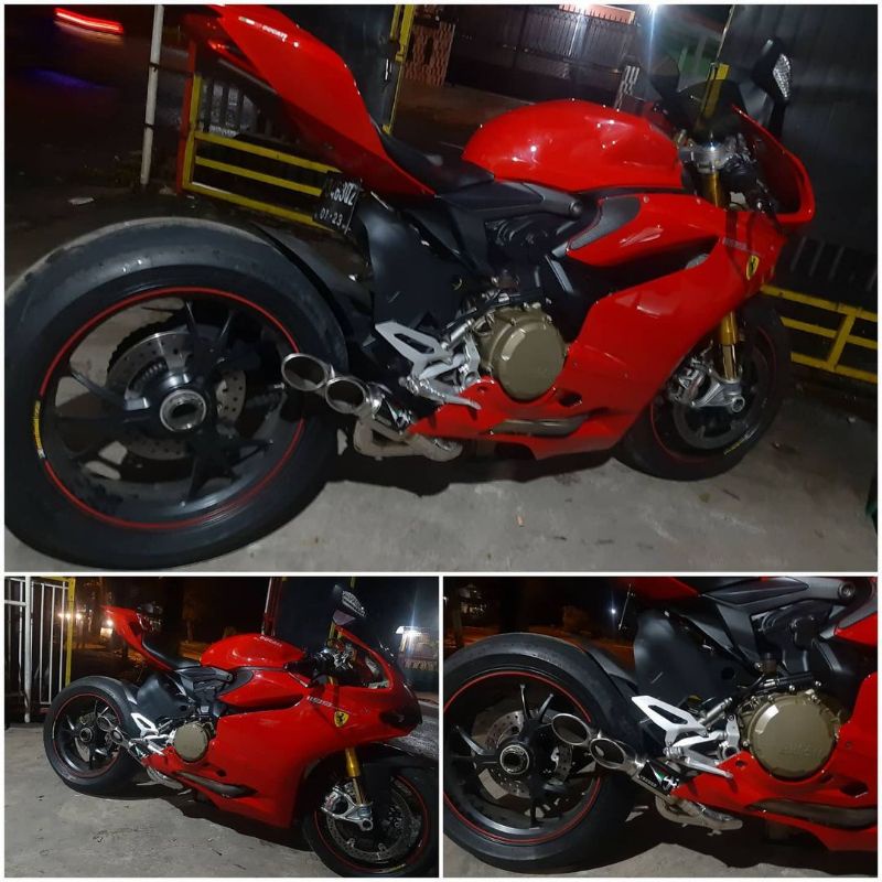 knalpot Ducati panigale full system yakuza exhaust ( pnp )