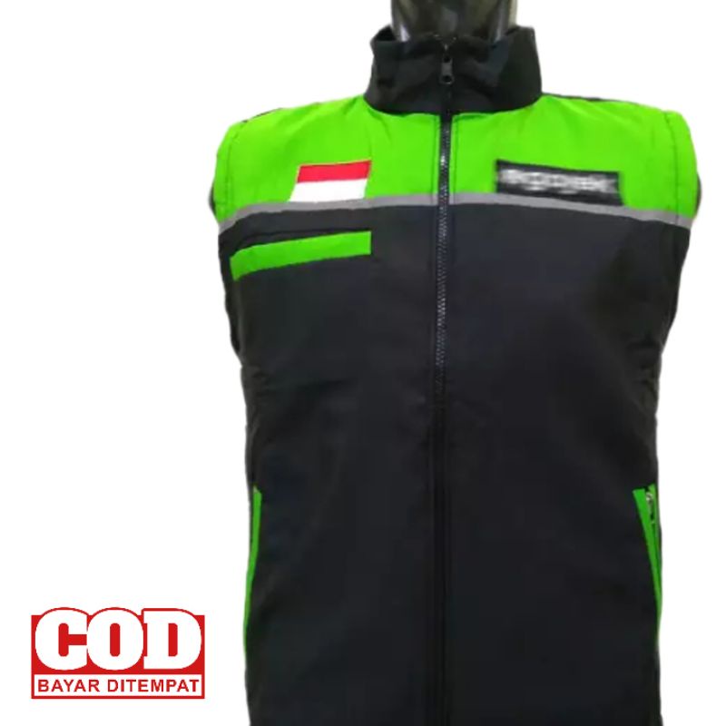 Rompi motor G-JK pria wanita driver online