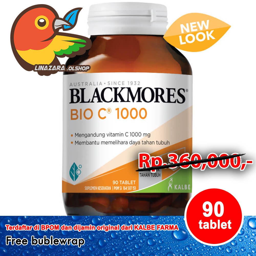 Blackmores Bio C 1000mg Isi 90 Shopee Indonesia