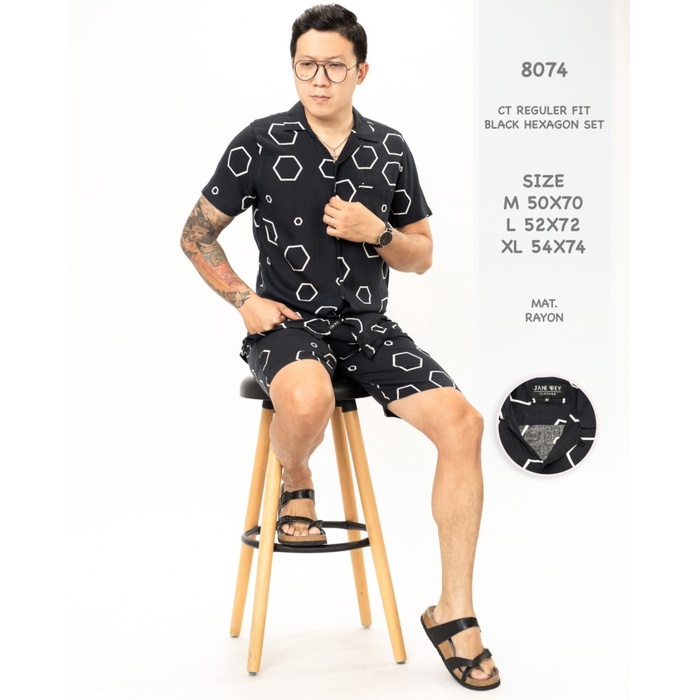 s20C11F Pajamas Pria Exclusive Series Bahan Premium Size M-Xl - Kode 01, M Fwf2011G