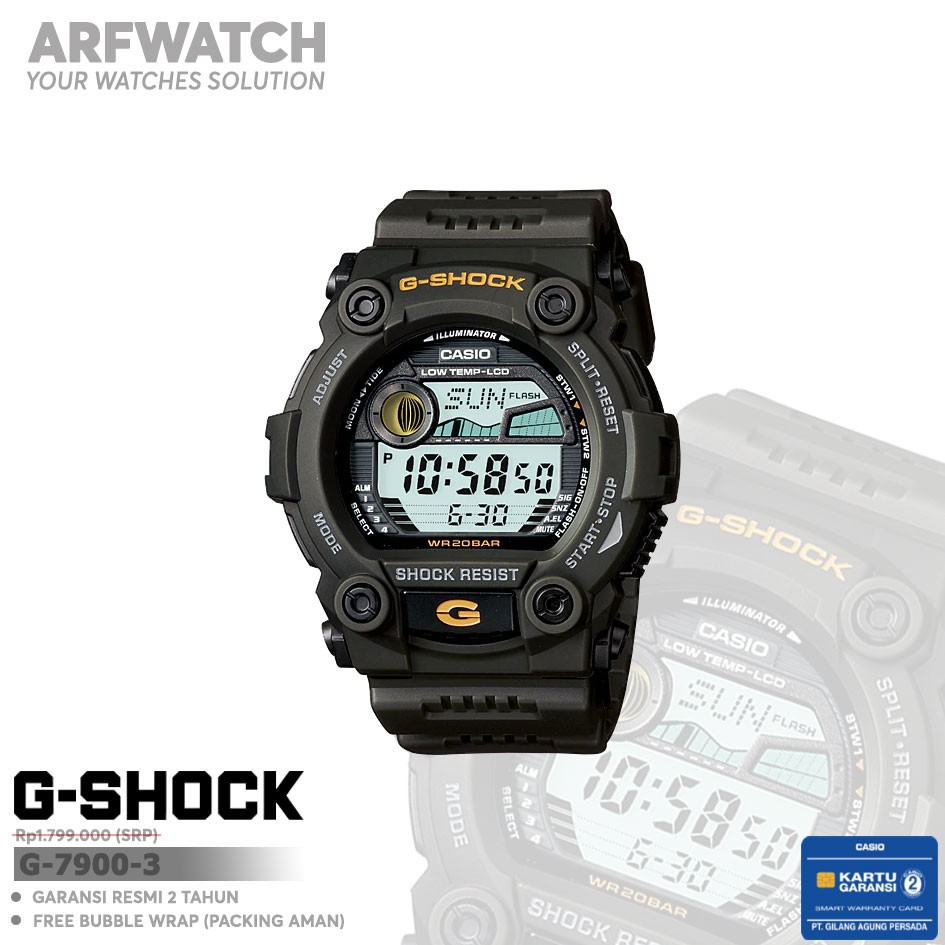 Casio G-Shock G-7900-3 / G-7900-3DR Original