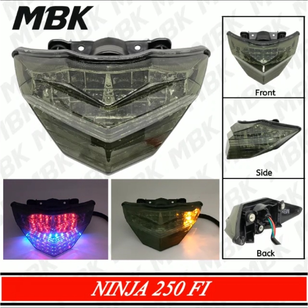 Lampu Belakang Ninja 250 Fi Led Stop Lamp Ninja 250 Fi Led Lampu Stop Ninja 250 Fi Led