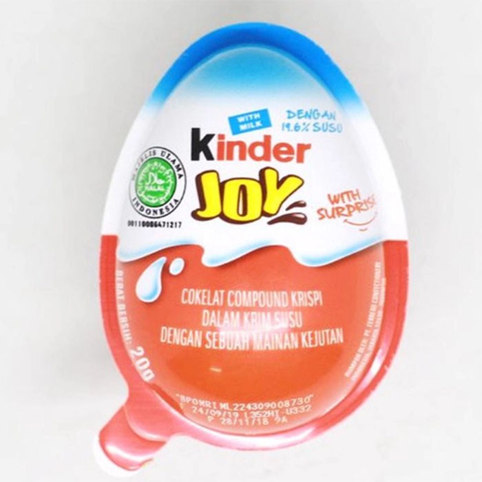 

KINDER JOY FOR BOYS 20 G