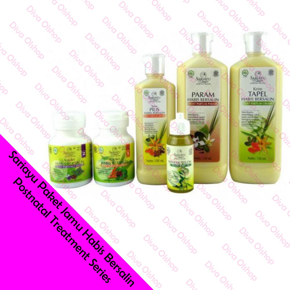 Sariayu Paket Jamu Habis Bersalin Postnatal Treatment Series Original 100%