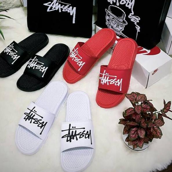 Terbaru SANDAL NIKE BENASSI X STUSSY ORIGINAL MADE IN INDONESIA | SANDAL PRIA | SANDAL WANITA .,.,