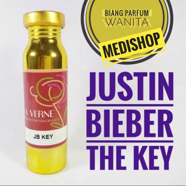 Promo bibit parfum wanita JUSTIN BIEBER THE KEY - jb key 100ml segel la verne