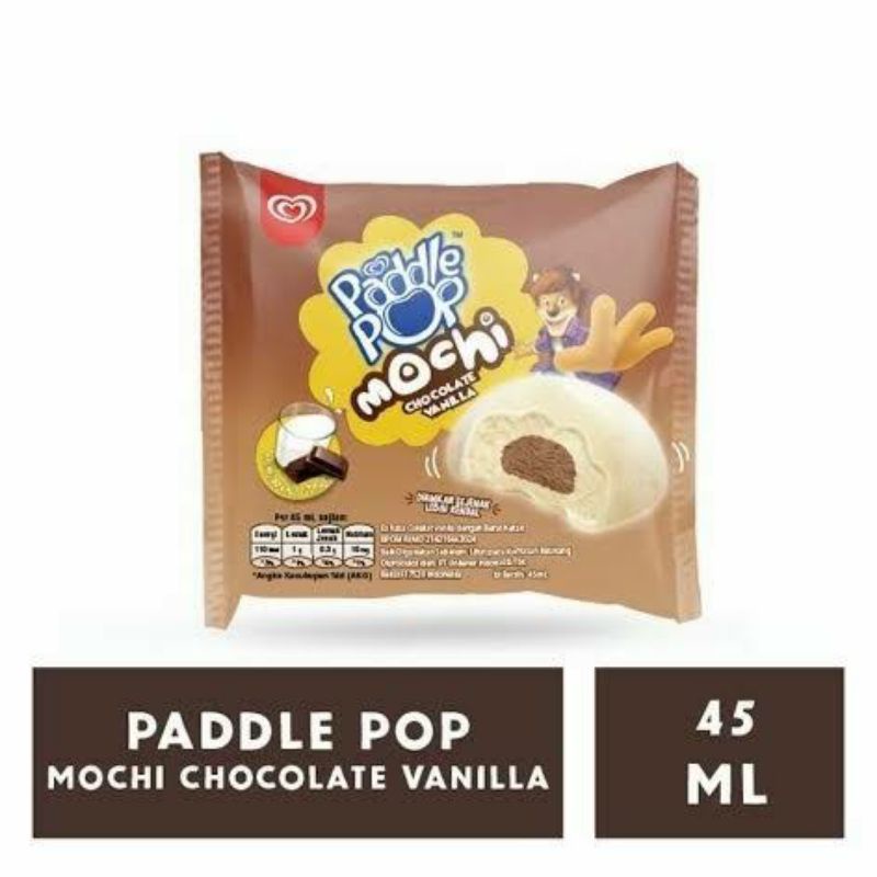 Walls Paddle Pop Mochi 45ml Es Krim Moci