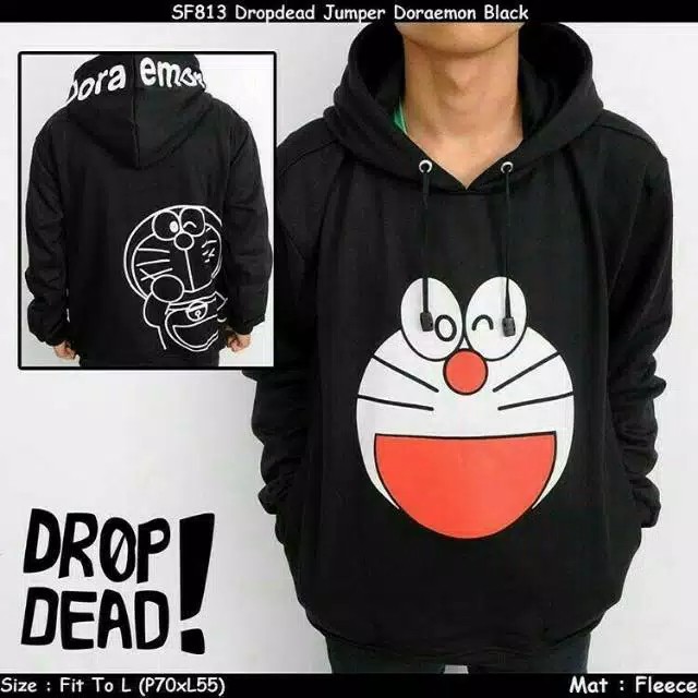 Sweater doraemon unisex sweater hoodie