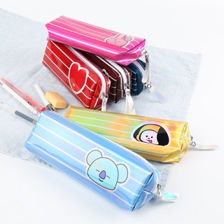 COD KPOP BTS BT21 Kotak Pensil Pencil Box Hologram COD KPOP BTS BT21 Kotak Pensil Pencil Box Hologram