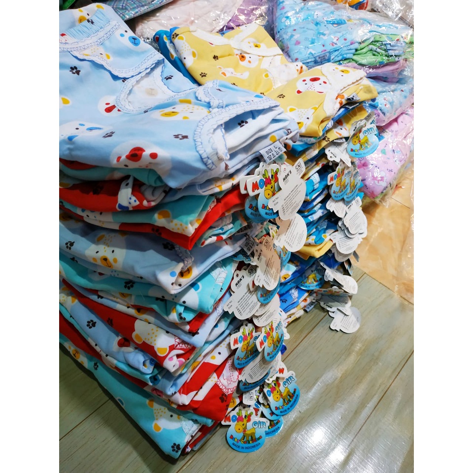 Setelan Anak  Bear Renda Singlet + Celana Mom's Gift SNI Katun Halus Adem