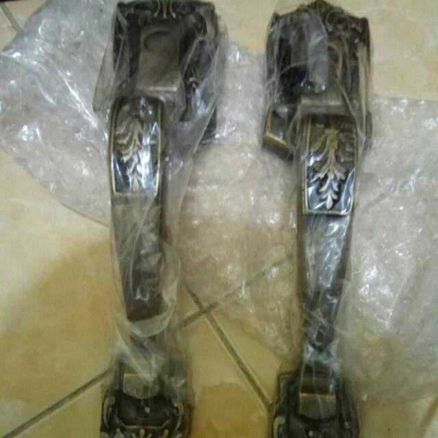 Handle Pintu Rumah / Gagang Pintu Rumah Kuningan Garas 28 Cm