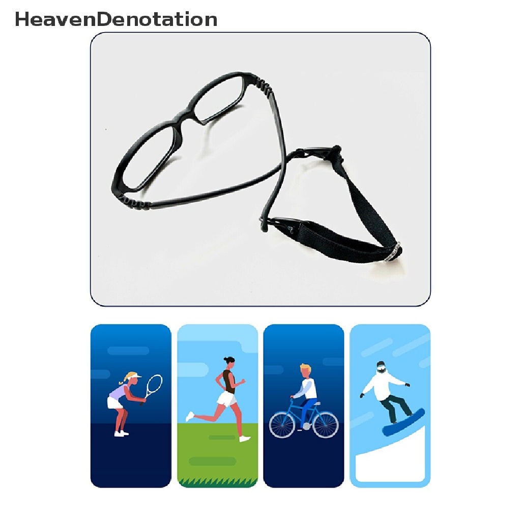 [HeavenDenotation] Kids Glasses Strap Stretchy Adjustable Sports Eyeglasses Headband Cord Eyewear