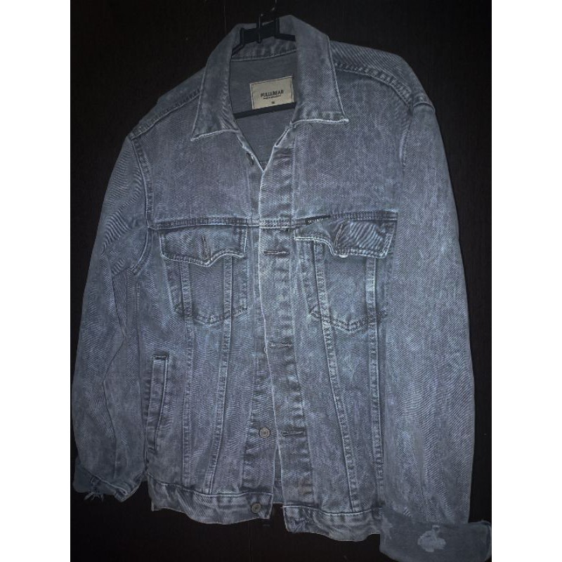 jacket denim full & bear original