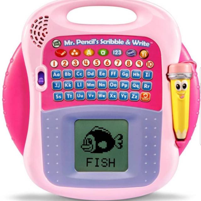 leapfrog scribble and write pink