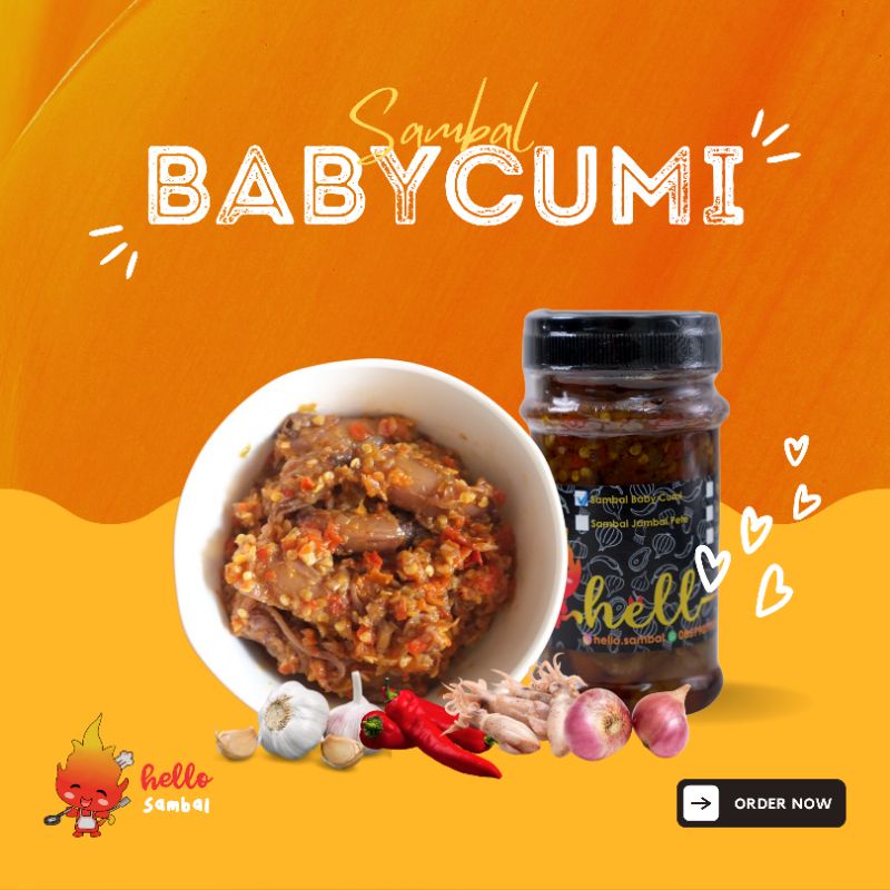 

ISI LEBIH BANYAK Sambal Sambel Baby Cumi Kemasan Botol 200gr