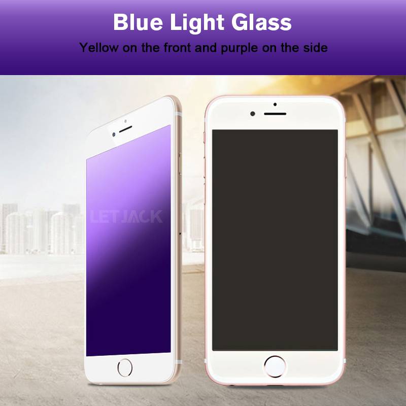 9H Anti Blue Light Screen Protector On The for Apple iPhone IPhone 11 12 Pro Max Mini Tempered Glass for iPhone 6 6s 7 8 Plus X XS Max XR SE 2020 Protective Film