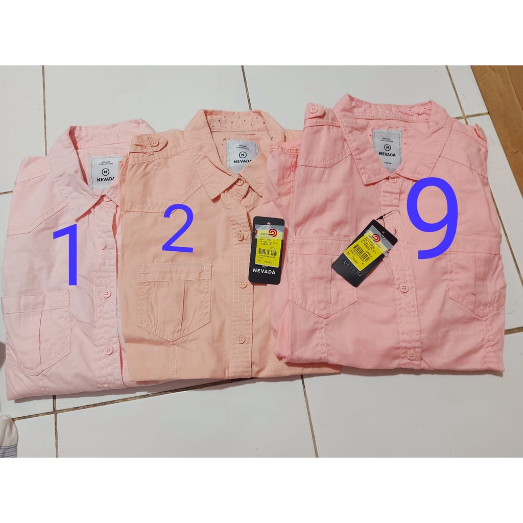 L-NEVADA/Kemeja Wanita LENGAN PANJANG/Polos-5