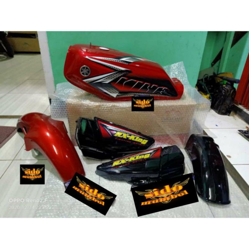 paket tangki rx king tahun 2008 merah marun - tangki set rx king - paket rx king 01