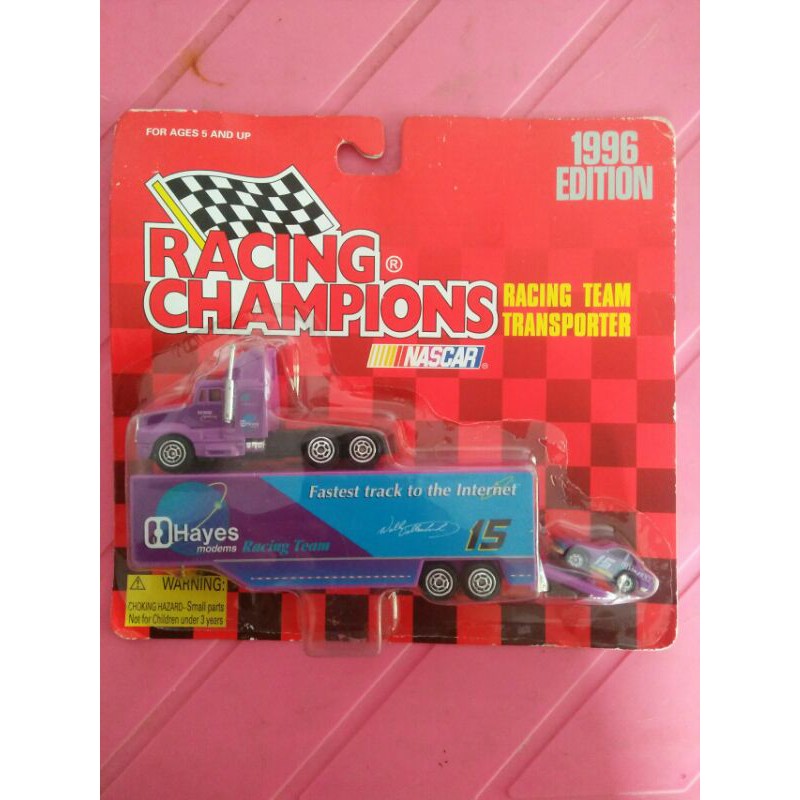 RACING CHAMPIONS NASCAR RACING CHAMPIONS TEAM TRANSPORTER 1996 EDITION