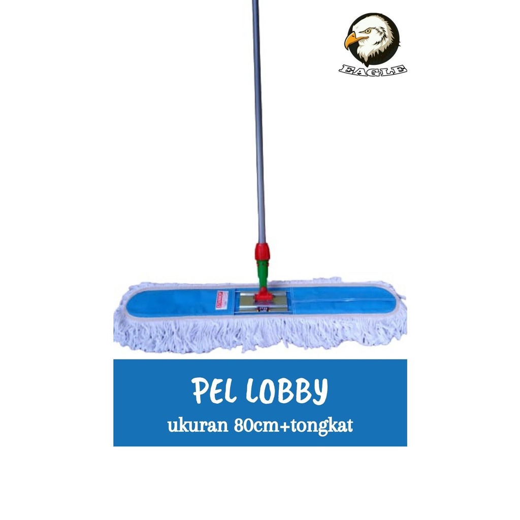 Pel Lantai Kain Katun/Sapu Debu/Pel Loby/Pel Lobby Duster StarMop/Pel Perawatan Rumah/Duster White