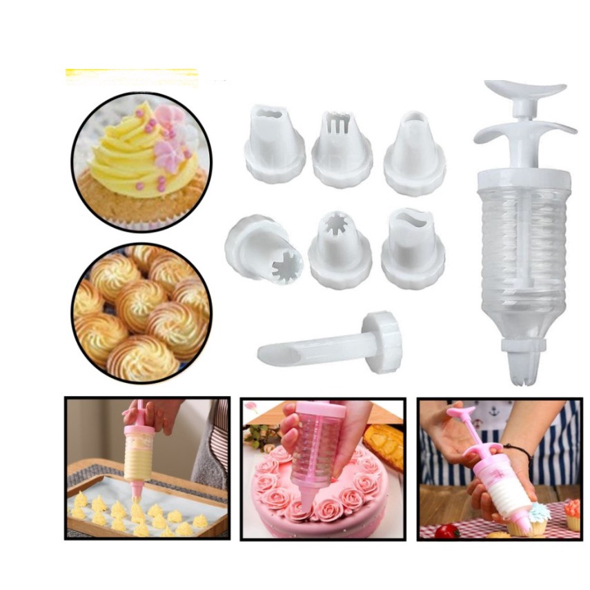 PA Cake Decoration Cetakan Kue Dekorasi 8in1 Set Alat Hias Dekorasi Cetak Kue 8 in 1 PR020