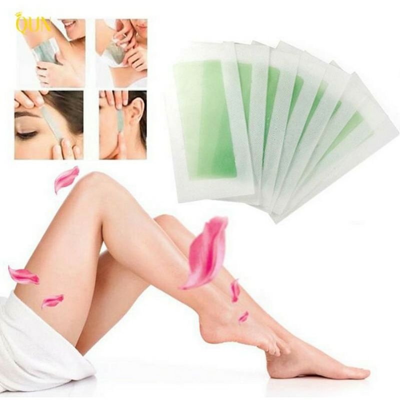 Cold Wax Hair Removal Strip Waxing Strip Paper Wax Pencabut Bulu