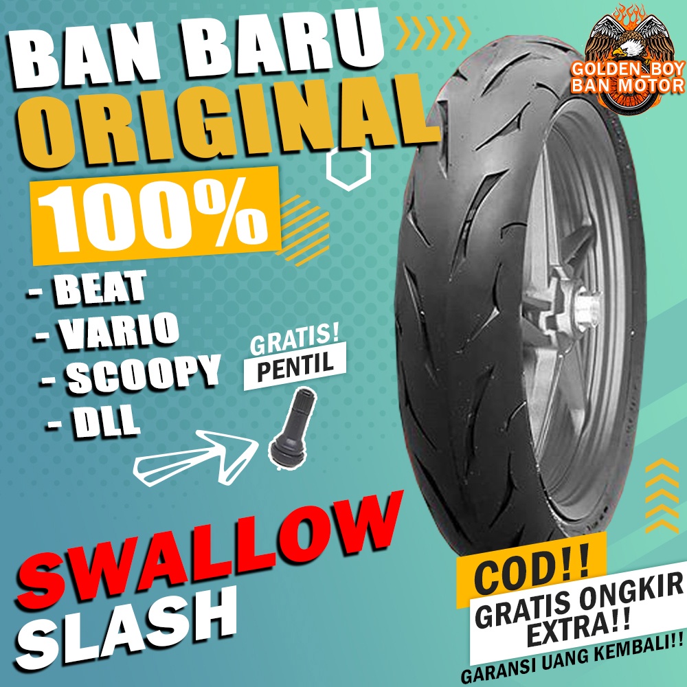 ban motor matic tubles beat swallow slash ring 14 tubles sepasang paket ban motor matic depan belaka