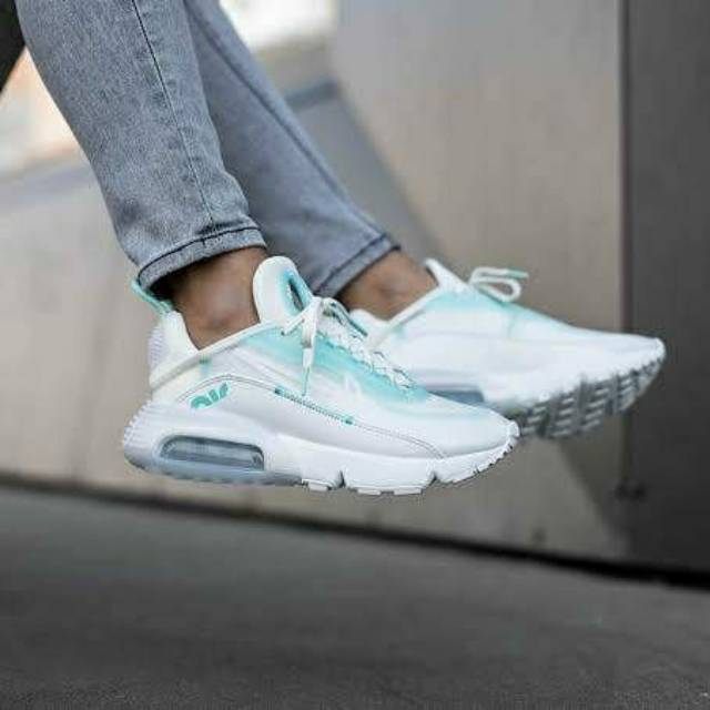 Sepatu Nike Air Max 2090 "Aurora Green" white Hijau Putih Premium Original