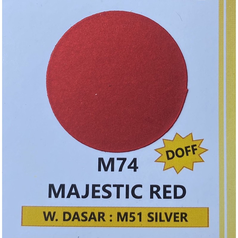 Cat Semprot Sapporo Ultimate 400cc -  M74 Majestic Red