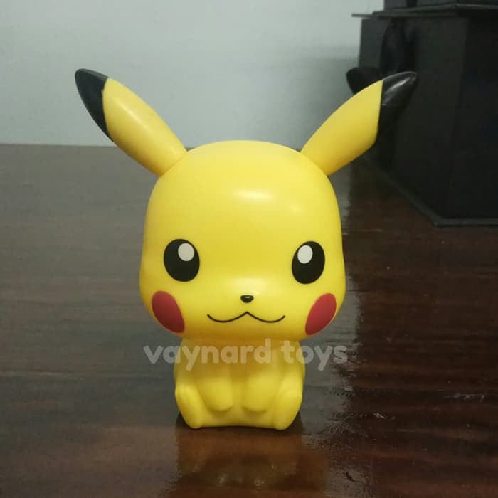 pokemon figure big head pikachu rowlet piplup eevee gashapon pokemon