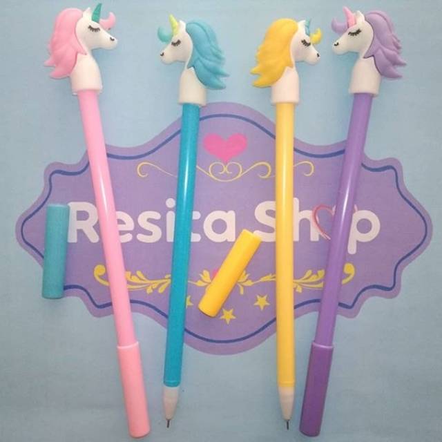 

Pulpen Lucu Karakter Unicorn